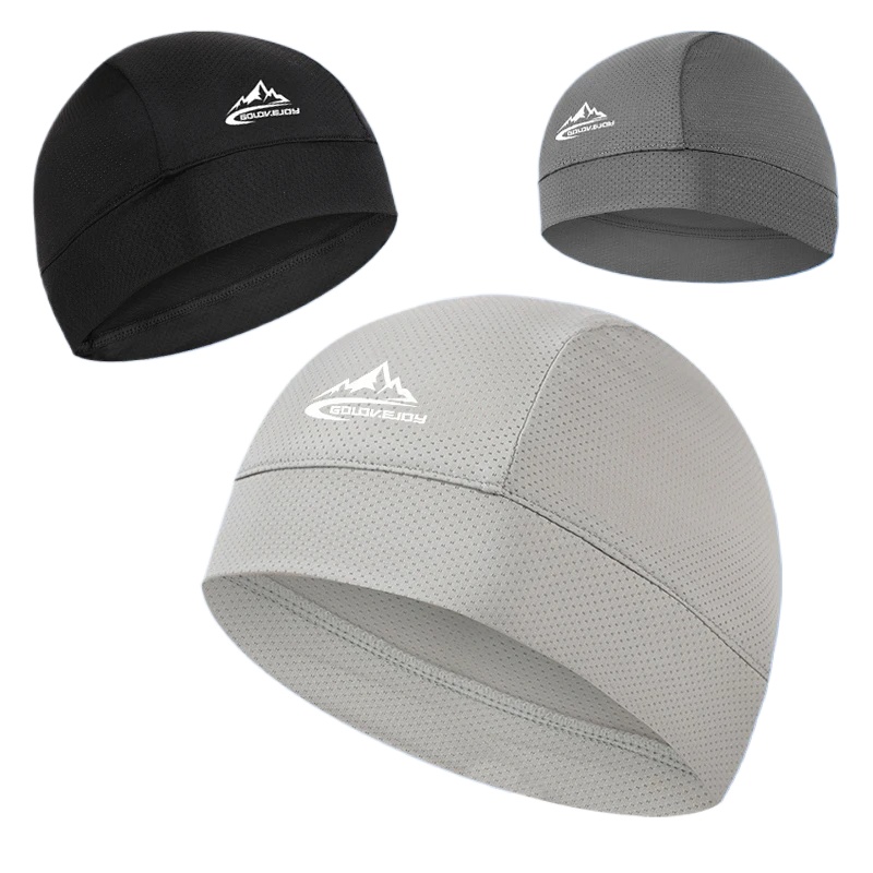 Running Gear Hat - メンズ・レディース兼用 夏用速乾メロンスキンキャップ 薄型アイスシルク アウトドアサイクリング用防寒帽子 ランニングスポーツサイクリング帽子 ヘッドギア