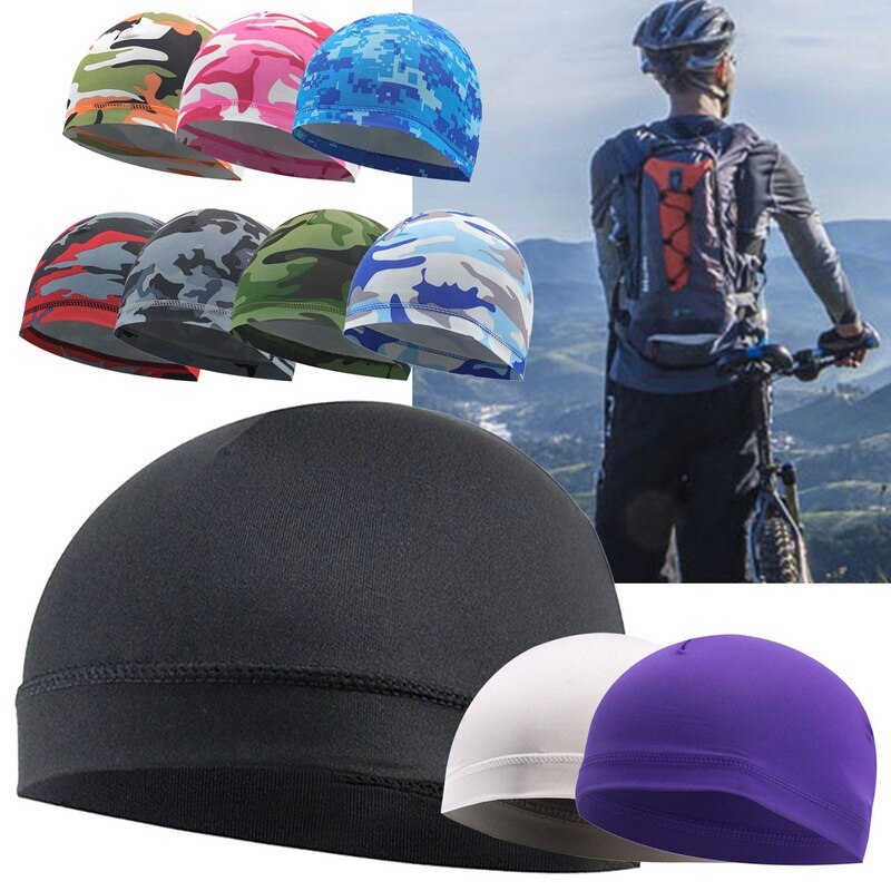 Running Gear Hat - 夏サイクリングビーニー男性キャップ女性帽子バイク速乾性弾性自転車抗紫外線抗汗釣り通気性ランニングスポーツキャップ