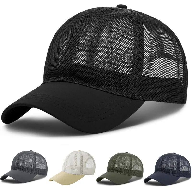 調節可能な速乾性冷却サマーフルメッシュ野球帽、日焼け防止ハイ - Running Gear Hat のレビューと価格