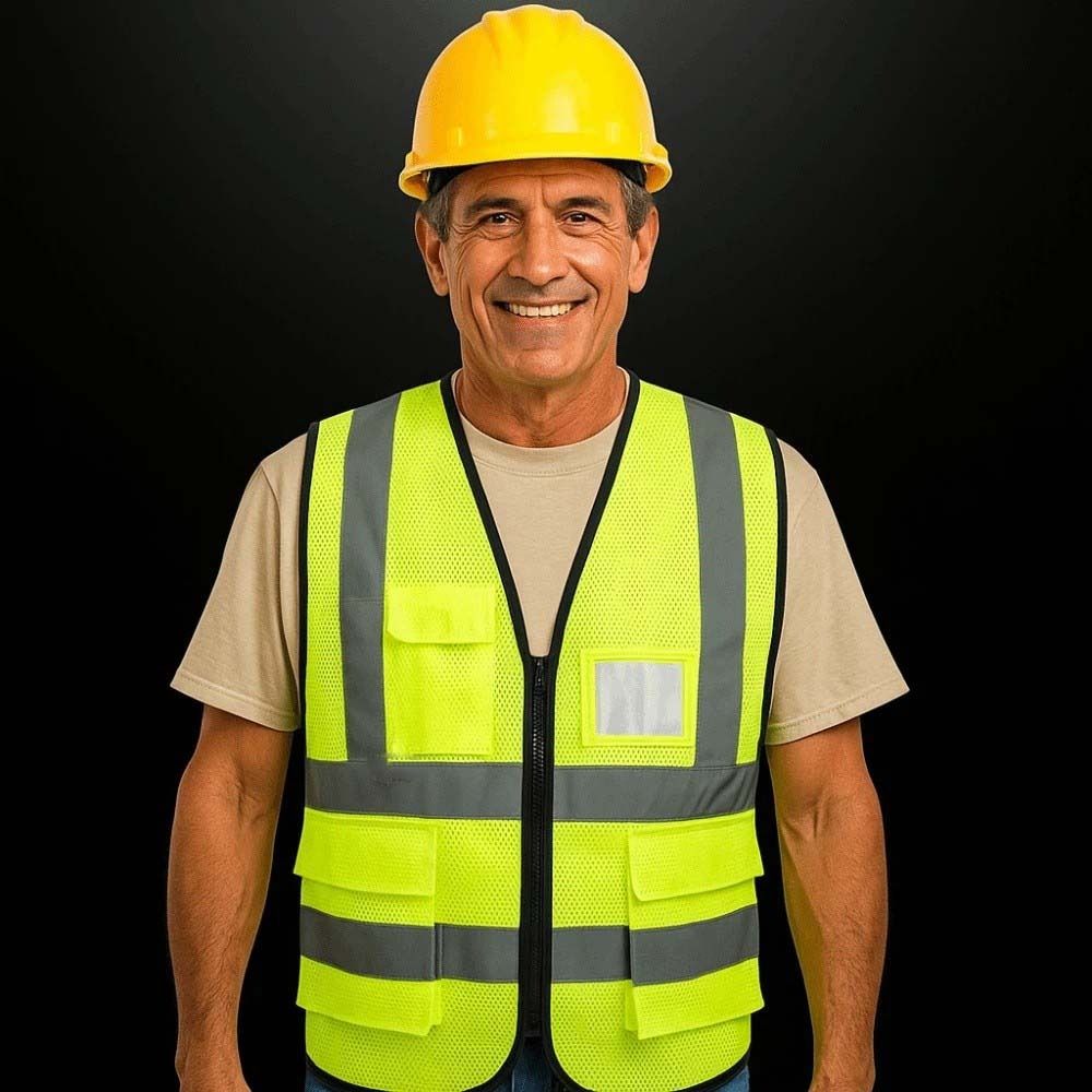 高視認性反射ベスト警告用ポケット付き作業服セキュリティ通気性 - Running Visibility Gear のレビューと価格