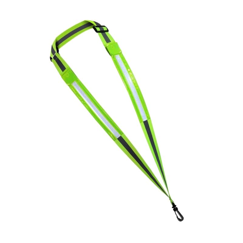 R6FEサイクリング反射ストラップ5ライトカラー3モード安全 - Running Visibility Gear のレビューと価格