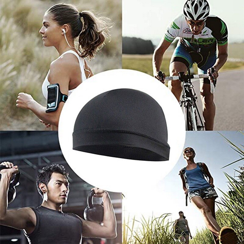 夏サイクリングビーニー男性キャップ女性帽子バイク速乾性弾性自 - Running Gear Hat のレビューと価格