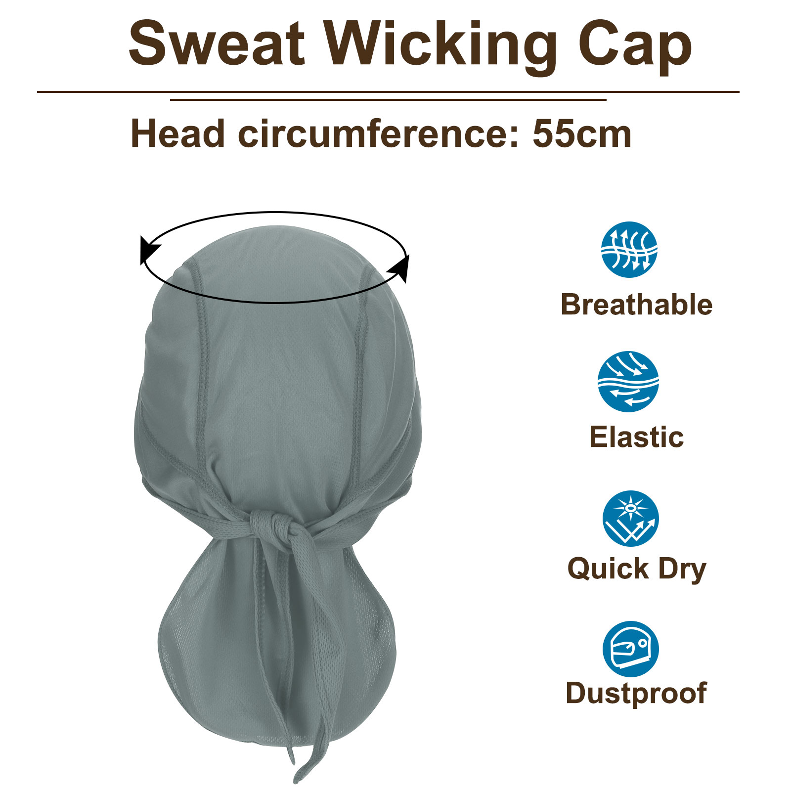 Uxcell ハンカチーフ ヘッドマンハット サイクリング  - Running Gear Hat のレビューと価格
