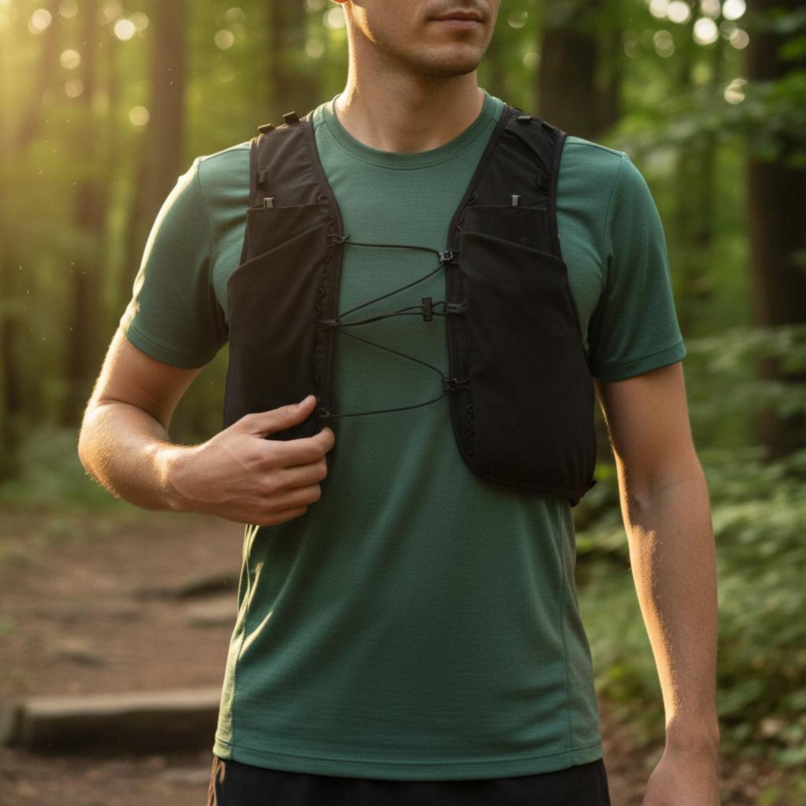 軽量ランニングベスト 通気性のある軽量トレイルベスト アウト - Running Gear Cool のレビューと価格