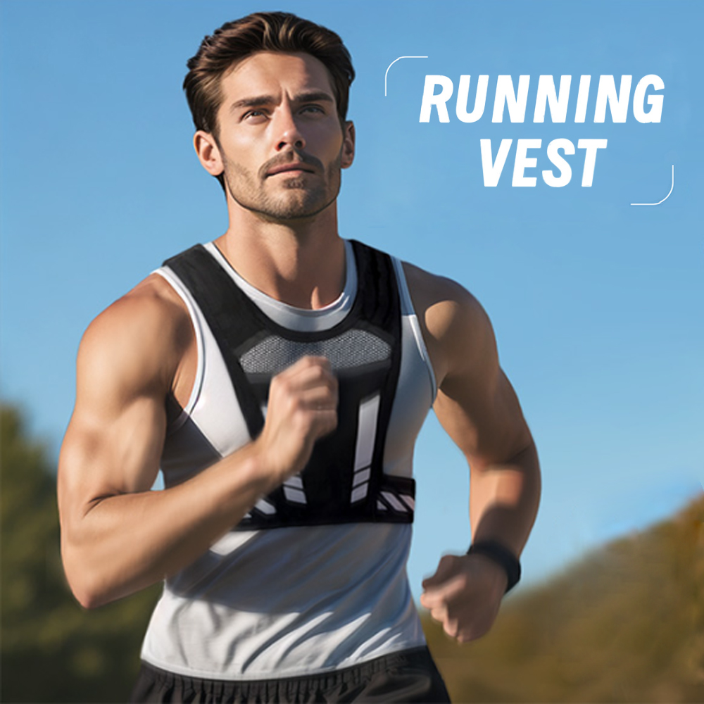 反射材付きランニングベスト（スマホホルダー＆キーポケット付き - Running Gear Cool のレビューと価格