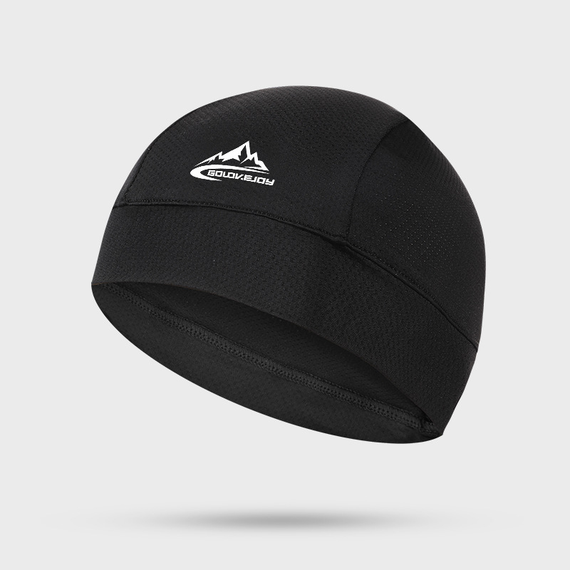冷却スカルキャップヘルメット裏地通気性吸汗性サイクリングスポ - Running Gear Hat のレビューと価格