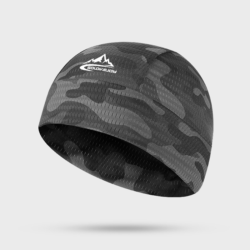 冷却スカルキャップヘルメット裏地通気性吸汗性サイクリングスポ - Running Gear Hat のレビューと価格
