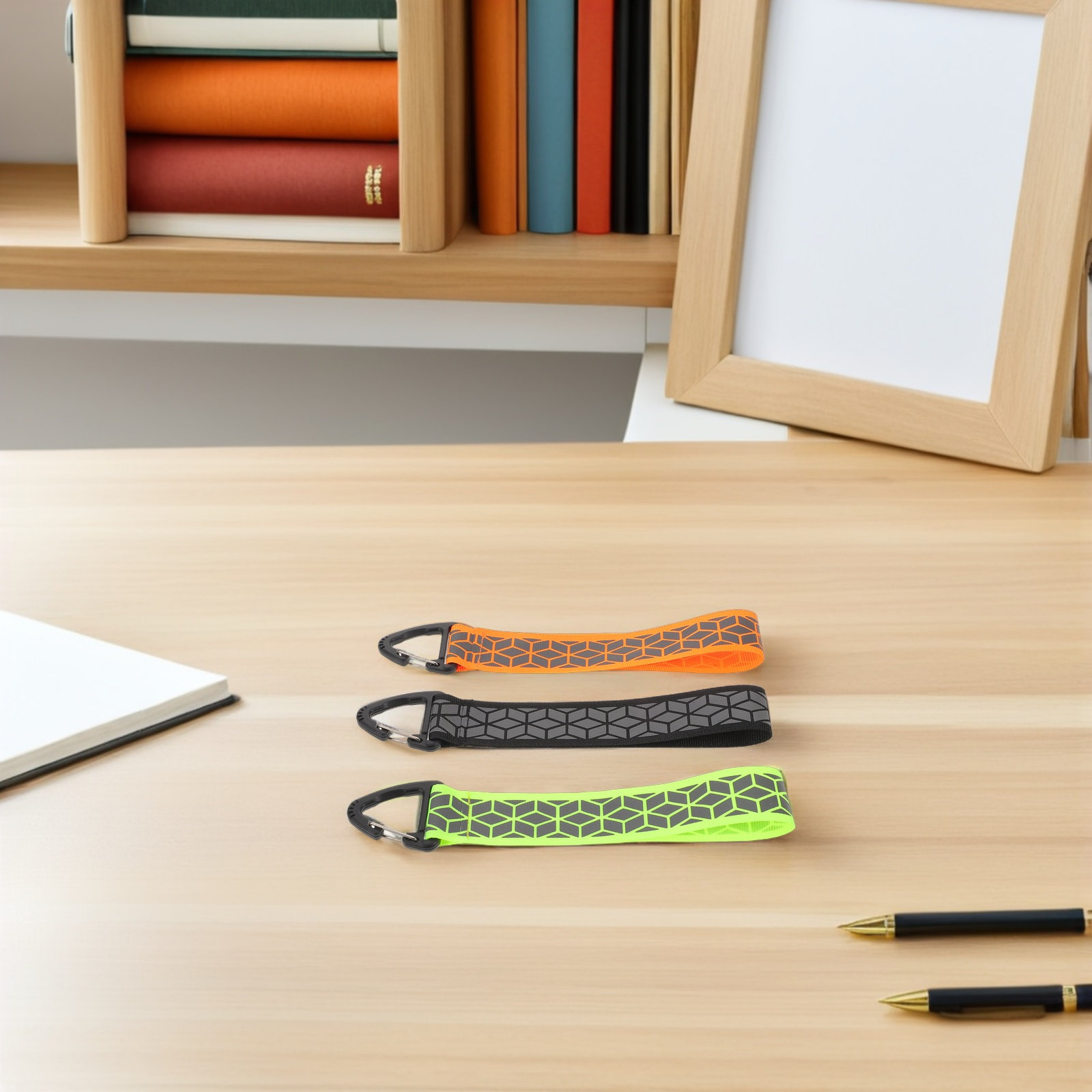 6 個の反射屋外キーホルダー高視認性安全リフレクターバックパ - Running Visibility Gear のレビューと価格