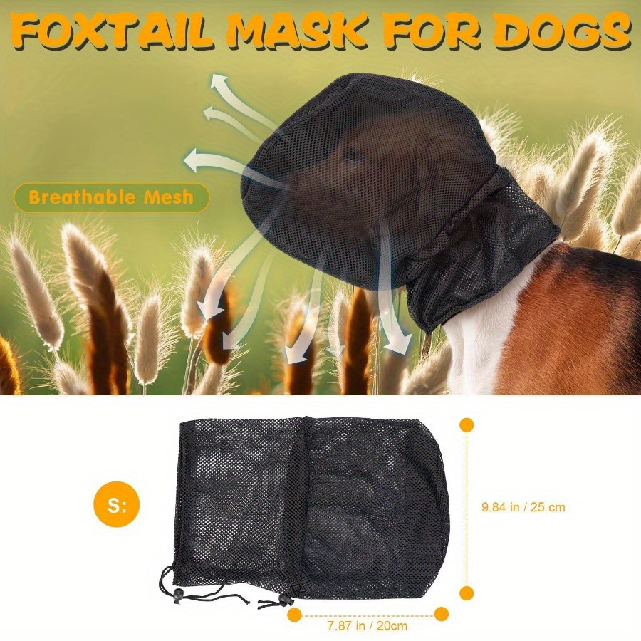 犬用フェイスシールド 軽量メッシュマズルカバー トレイルラン - Running Gear Dog のレビューと価格
