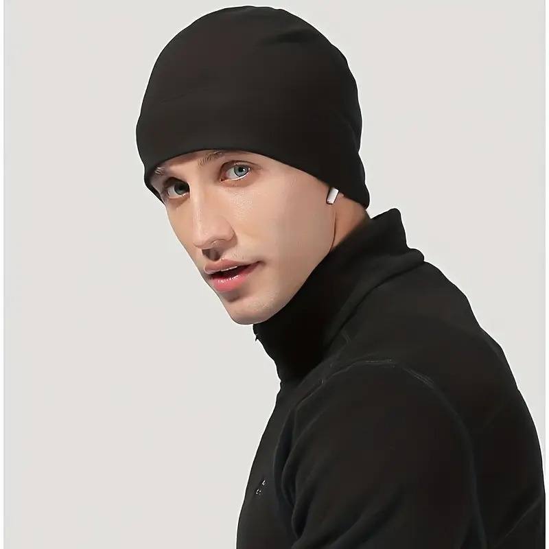 アウトドアフリースキャップ 暖かい防風ソフトビーニーハット  - Running Gear Hat のレビューと価格