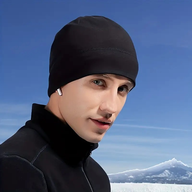 アウトドアフリースキャップ 暖かい防風ソフトビーニーハット  - Running Gear Hat のレビューと価格