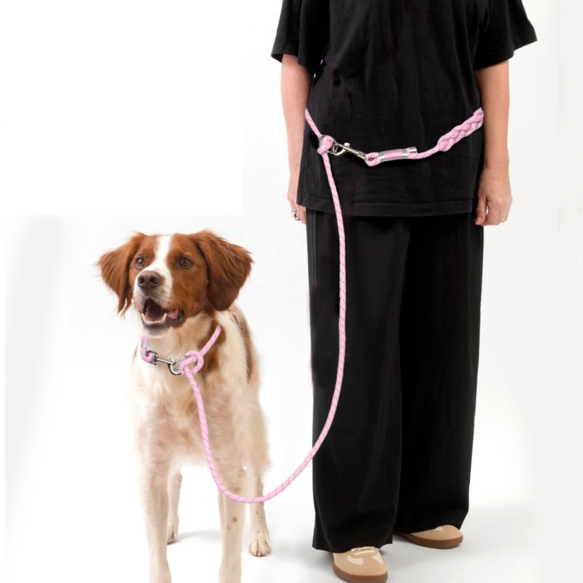 ペット犬用リード 調節可能 ハンズフリーロープ 屋外 反射材 - Running Gear Dog のレビューと価格