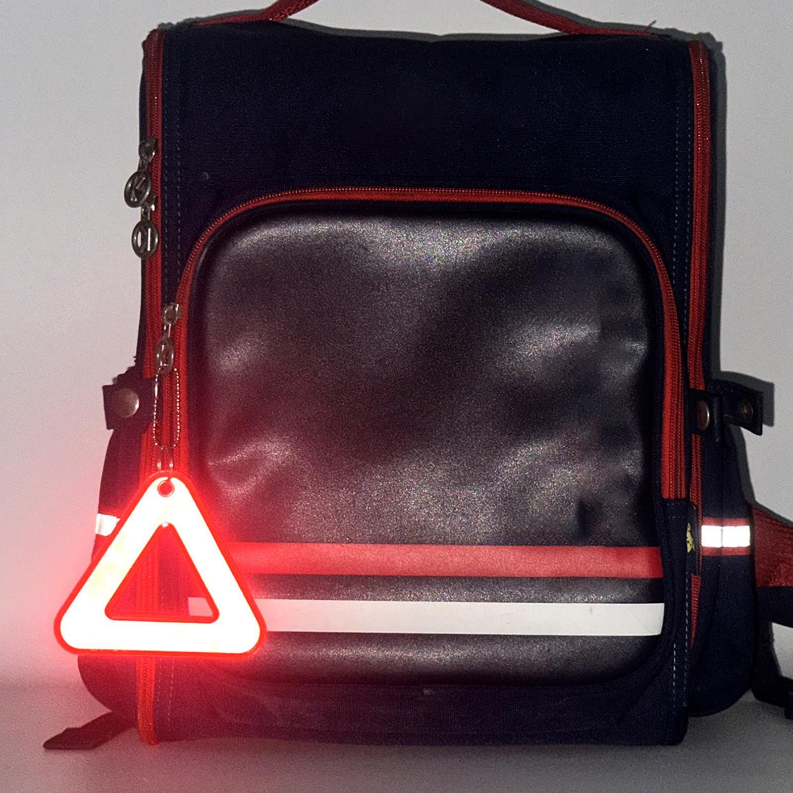 反射ペンダント 高視認性三角形安全自転車用具 夜間ランニング - Running Visibility Gear のレビューと価格